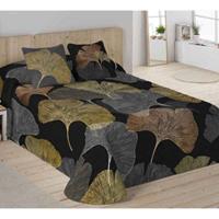 Naturals Steppdecke  Ginkgo (Mått: UK super king size-säng (270 x 260 cm))