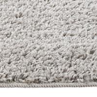 vidaXL Vloerkleed shaggy anti-slip 200x290 cm lichtgrijs