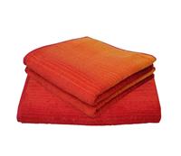 Dyckhoff Handtuch Set Colori, Set, 3 tlg., Walkfrottee, mit Farbverlauf