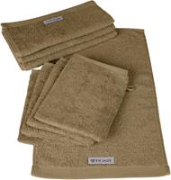 ROSS Handdoekenset Sinfonie bevat gastendoeken en washandjes (set, 8-delig)