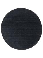 MOMO Rugs Vloerkleed Panorama Uni Rond Black - 200 rond