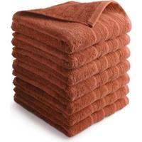 Seashell Luxor Hotel Handdoek - Terracotta - 7 stuks - 50x100cm