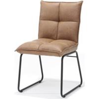 Bo Lundgren Eetkamerstoel Soft lederlook Missouri - Cognac