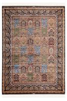 Obsession Teppich "My Babylon of Obsession 301", rechteckig, Kurzflor, Orient-Optik, mit Fransen, besonders hohe Knotendichte