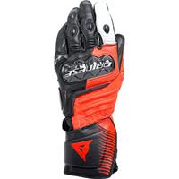 Dainese Carbon 4 Lang Zwart Fluo Rood Wit