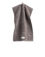 Gant Gästetuch, Organic Premium Towel - 30x50 cm, Frottee Gästehandtücher braun