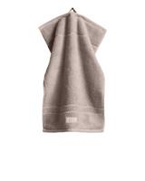 Gant Gästetuch, Organic Premium Towel - 30x50 cm, Frottee Gästehandtücher beige