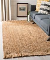 Floriane Garden Decoration | Handgemaakt vloerkleed Scarlett jute