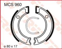 TRW Lucas Bremsbacken MCS960 80x17mm