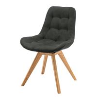 Woodford Polsterstuhl  Bennet ¦ schwarz ¦ Maße (cm): B: 56 H: 84 T: 63  - Möbel Kraft