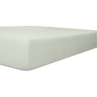 wäschefabrikkneere.k. Wäschefabrik Kneer E.k. - Kneer Vario Stretch Spannbetttuch Qualität 22 für Topper one hellgrau 