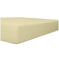 WäSCHEFABRIK KNEER E.K. Kneer Vario-Stretch Spannbetttuch one für Topper 4-12 cm Höhe Qualität 22 Farbe natur
