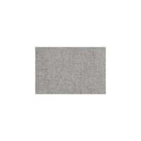 Sledestoel, stapelbaar, rugleuning met bekleding, stoelframe aluminiumkleurig, bekleding grijs, VE = 2 stuks