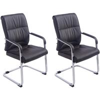 CLP 2er Set Freischwinger XXL Anubis-braun