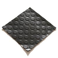 Ultra Grip PVC noppenmat 120 cm - Per strekkende meter - Zwart