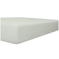 WäSCHEFABRIK KNEER E.K. Kneer Exclusiv Stretch Spannbetttuch für hohe Matratzen & Wasserbetten Qualität 93 Farbe platin