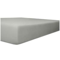 WäSCHEFABRIK KNEER E.K. Kneer Exclusiv Stretch Spannbetttuch für hohe Matratzen & Wasserbetten Qualität 93 Farbe schiefer
