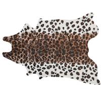 BELIANI Vloerkleed Imitatie Rundleer Met Spots 150 x 200 cm Bruin en Wit BOGONG