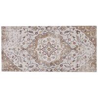 BELIANI Vloerkleed 80 x 150 cm beige en bruin KATTAKKADA