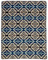 EcuaFina Mini Alpaca native deken - Chimborazo - Zwart