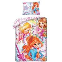 SimbaShop Winx Club Dekbedovertrek Bloom- Eenpersoons - 140 X 200 Cm - Katoen