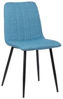 KantoormeubelenPlus Eetkamerstoel Slagelse Stof, Blauw