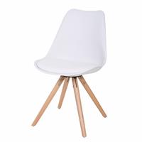 Butik eetkamerstoel Consilium Woody Wit