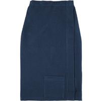 VOSSEN Saunakilt Damen Well-L winternight - 476 80x140 cm Saunatücher blau Gr. 80 x 140