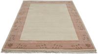 LUXOR living Wollteppich »Adour«, , rechteckig, Höhe 18 mm, reine Wolle, handgeknüpft, mit Bordüre und Fransen, Wohnzimmer