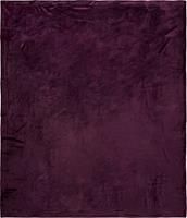 Hip Plaid Effen Bordeaux 160x180 cm