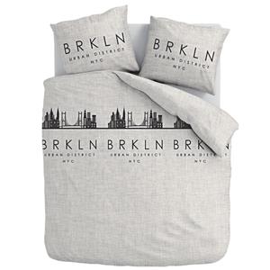 Cotton Rich Collection Dekbedovertrek - Brooklyn - 240x200/220 - 2 Kussenslopen van 60x70 cm - Grijs