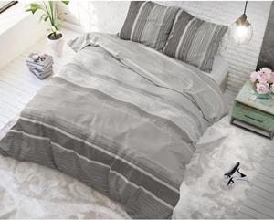Dreamhouse Bedding Dekbedovertrek orning - Tekst - 100% Katoen et knoopsluiting, incl. kussenslopen - Grijs