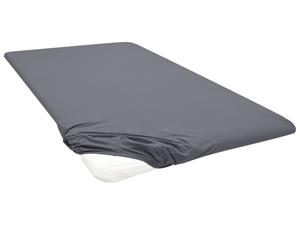 Biberna Jersey hoeslaken (90-100 x 200 cm, Antraciet)