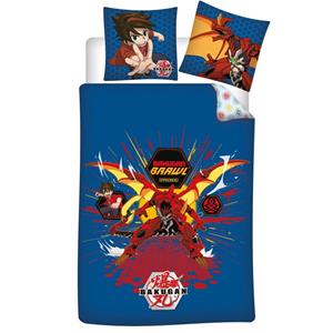 SimbaShop Bakugan Dekbedovertrek Brawl - Eenpersoons - 140 X 200 Cm - Polyester