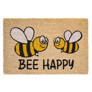 Sencys Hamat kokosmat Ruco Print be happy 40x60cm