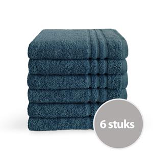 Byrklund Handdoek 50x100 cm 500gram Donkerblauw - 6 stuks