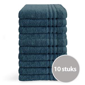 Byrklund Handdoek 50x100 cm 500gram Donkerblauw - 10 stuks