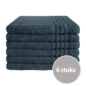 Byrklund Handdoek 70x140 cm 500gram Donkerblauw - 6 stuks