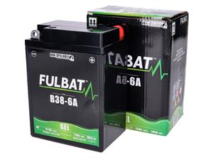 Fulbat Scooter accu  B38-6A GEL