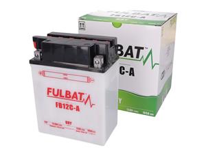 Fulbat Scooter accu  FB12C-A DRY incl. Zuurpakket