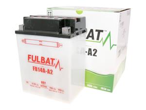 Fulbat Scooter accu  FB14A-A2 DRY incl. Zuurpakket