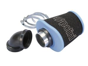 Polini Luchtfilter  Big Evolution 48, 55mm Zwart-blauw