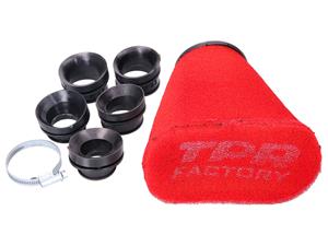 Top Performances Luchtfilter  TPR Factory rood 28-43mm