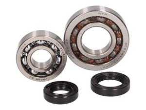 CIF Krukaslagerset voor Aprilia Scarabeo, Piaggio Liberty, Zip, Vespa ET4 50 4T (1. Baureihe, 25mm Lagersitz)