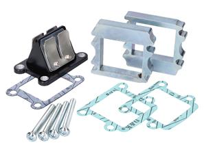 Easyboost Inlaat Systeem   Big Valve voor Minarelli verticaal, Adly 50, Aprilia Amico 50, Italjet 50, MBK Booster, Yamaha BWS 50