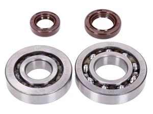 Naraku Krukaslager Set  SKF, FKM Premium C3 voor Kymco, SYM horizontaal