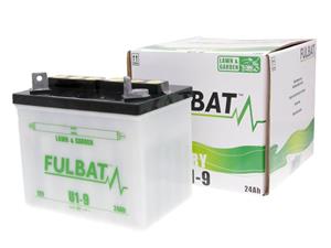 Fulbat Scooter accu  U1-9 DRY incl. Zuurpakket