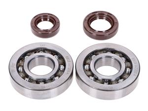 Krukaslager Set  SKF, FKM Premium C4 Polyamid voor Kymco, SYM verticaal