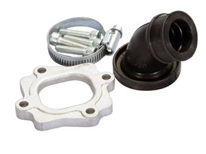 Polini Spruitstuk  360 21/25mm voor Minarelli horizontaal met 15-21mm CP, 19-21mm PHBG Carburateur