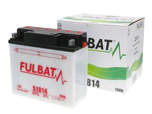 Fulbat Scooter accu  51814 DRY incl. Zuurpakket